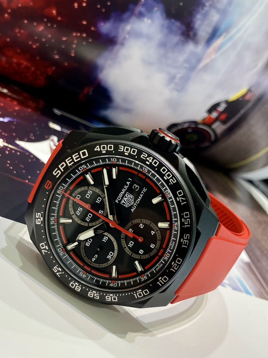 タグ・ホイヤー」のレーシングウォッチ「フォーミュラ1・クロノグラフ